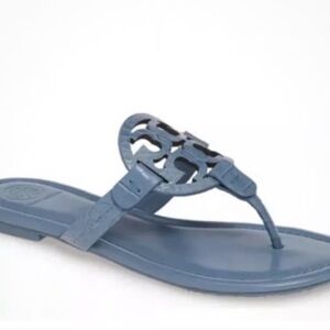 Tory Burch Blue Sandals Thong-Style Casual